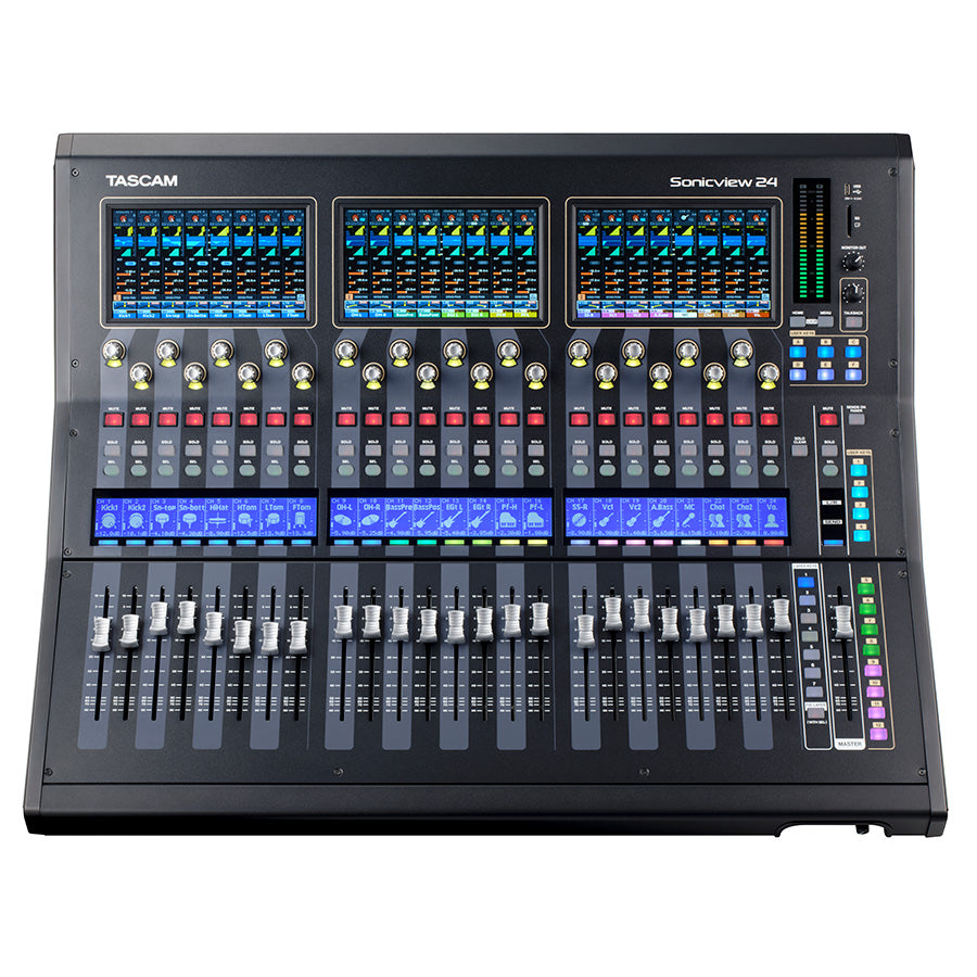 Tascam SONICVIEW 24XP Live Mixing Station w/Multi-Track Recording