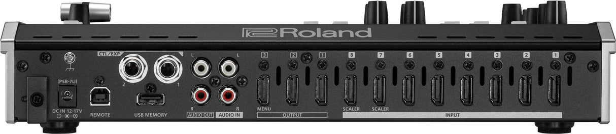 Roland V-8HD STR Video Switcher Web Streaming Bundle With UVC-01 HDMI Encoder
